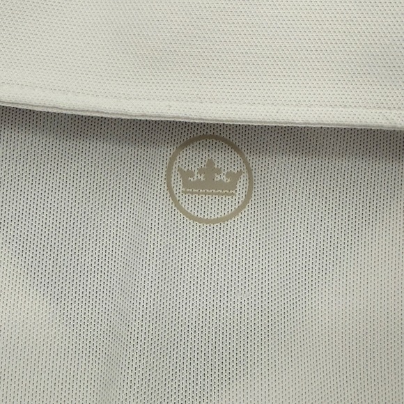 Peter Millar Crown Crafted Men's White Tailored Fit Polo Shirt Size XXL NEW - Picture 8 of 14